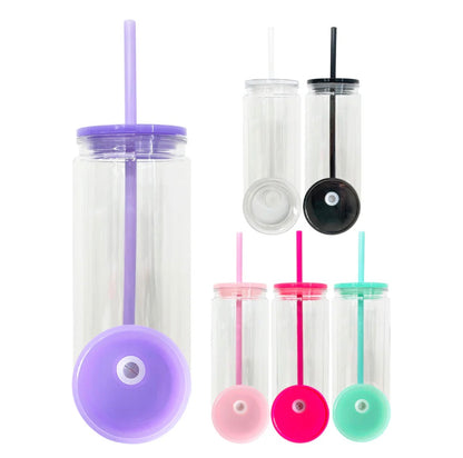 16oz Acrylic Snowglobe Tumbler (Custom)